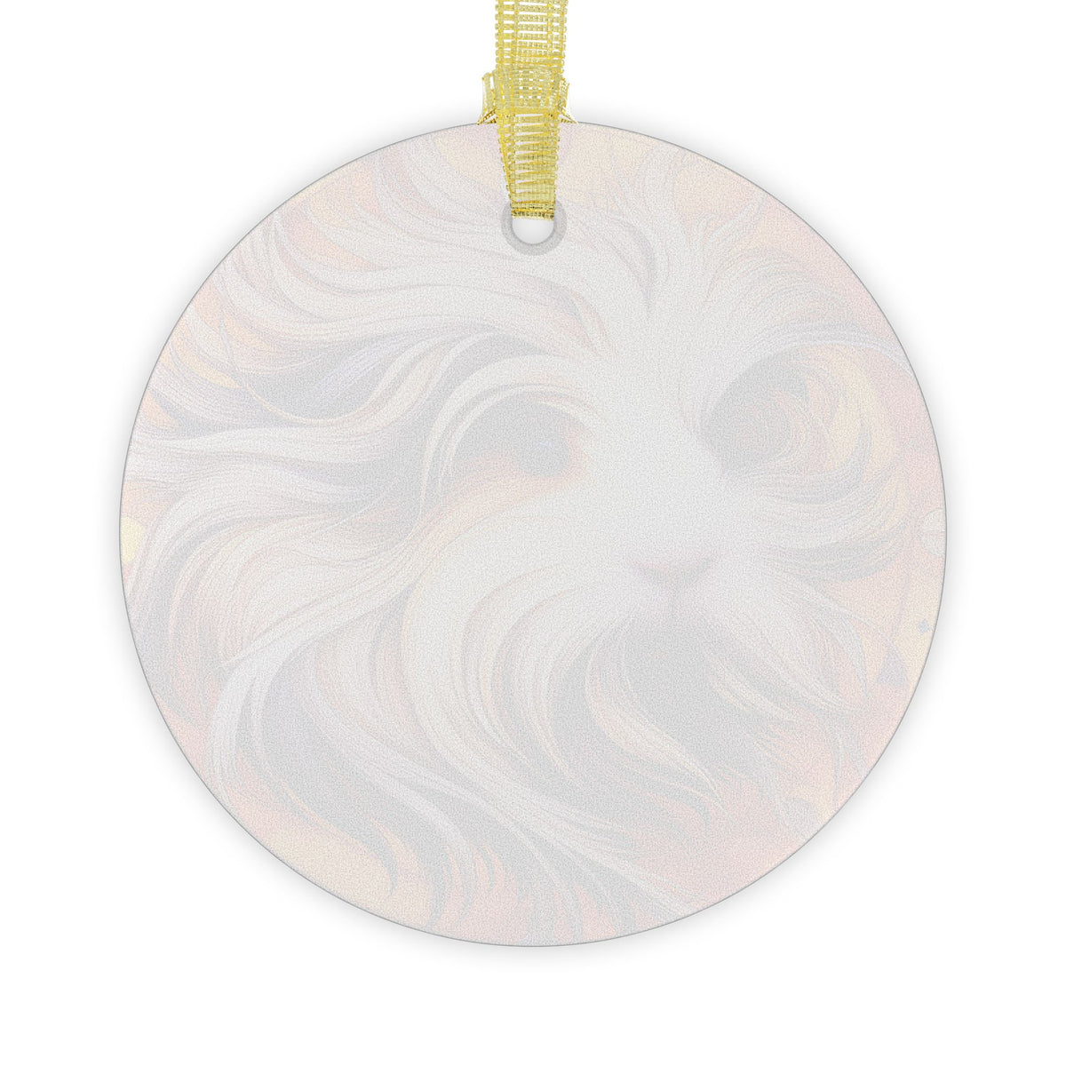 Fired Up Guinea Pig Glass Ornament