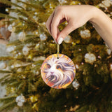 Fired Up Guinea Pig Glass Ornament – image 4