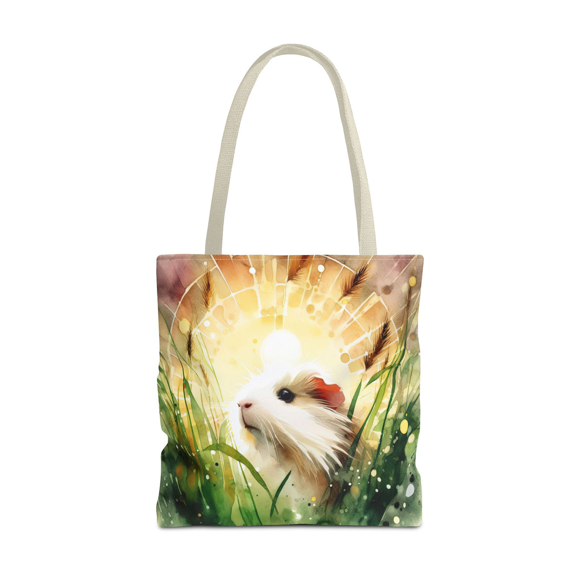Whimsical Guinea Pig Tote Bag, Cute Animal Tote, Pet Lover Gift, Eco-Friendly Shopping Bag, Spring and Summer Accessory