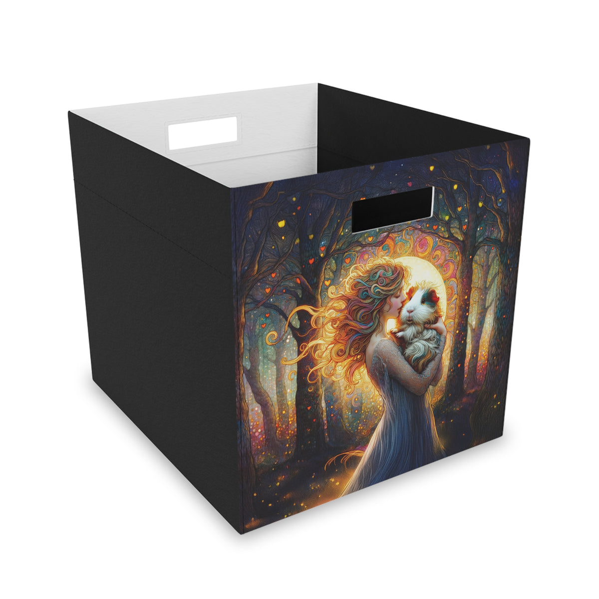 Forest Girl Storage Bin