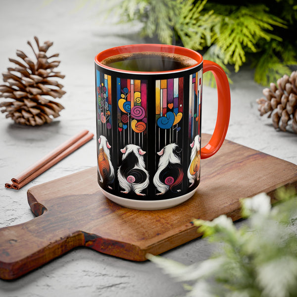 Piggy Butt Lineup - Guinea Pig Mug