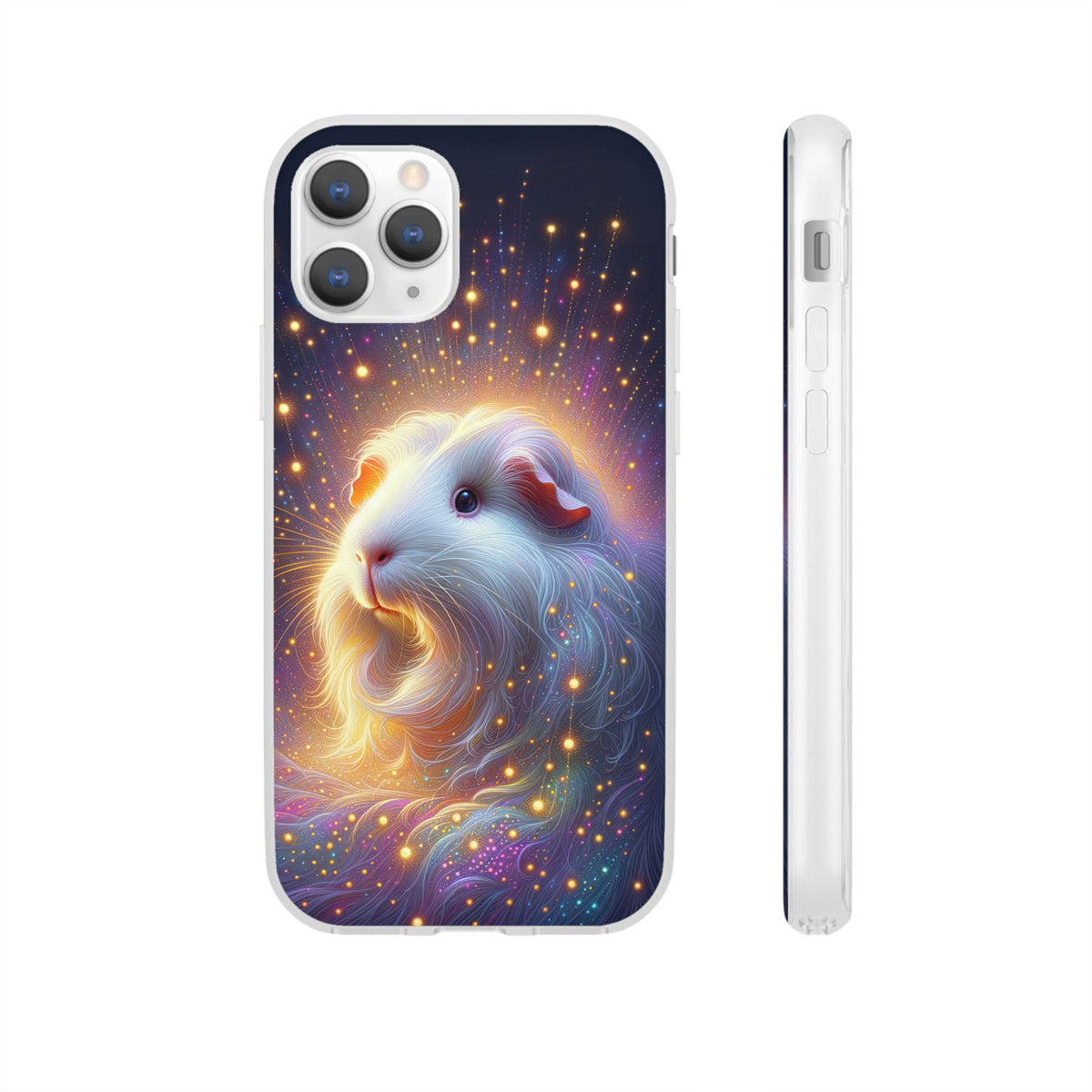Starlight Wheek Guinea Pig Flexi Phone Case