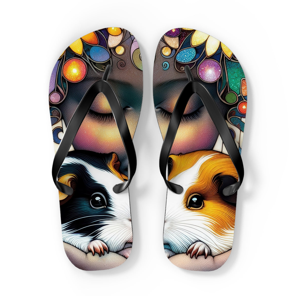 Tropical Piggy Flipflops