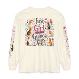 Just a Girl Who Loves Guinea Pigs Pageant Long Sleeve Tee