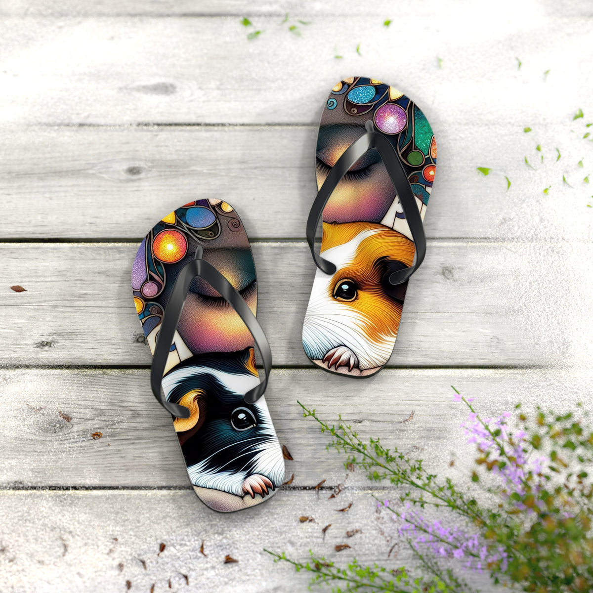 Tropical Duo Guinea Pig Flipflops