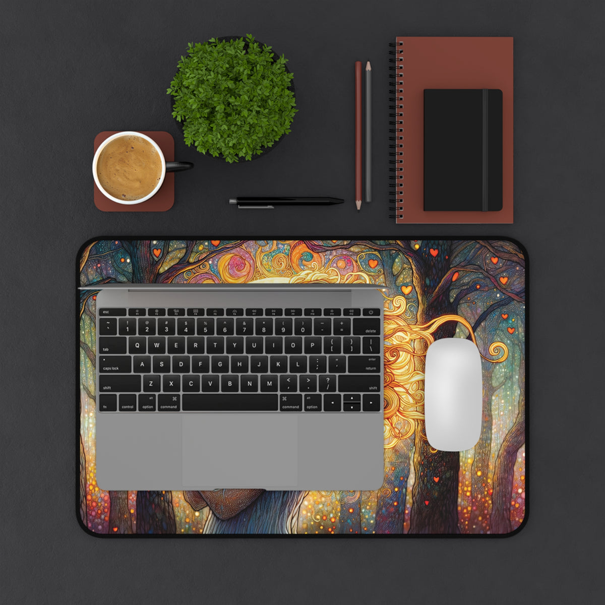 Woodland Grace Guinea Pig Desk Mat