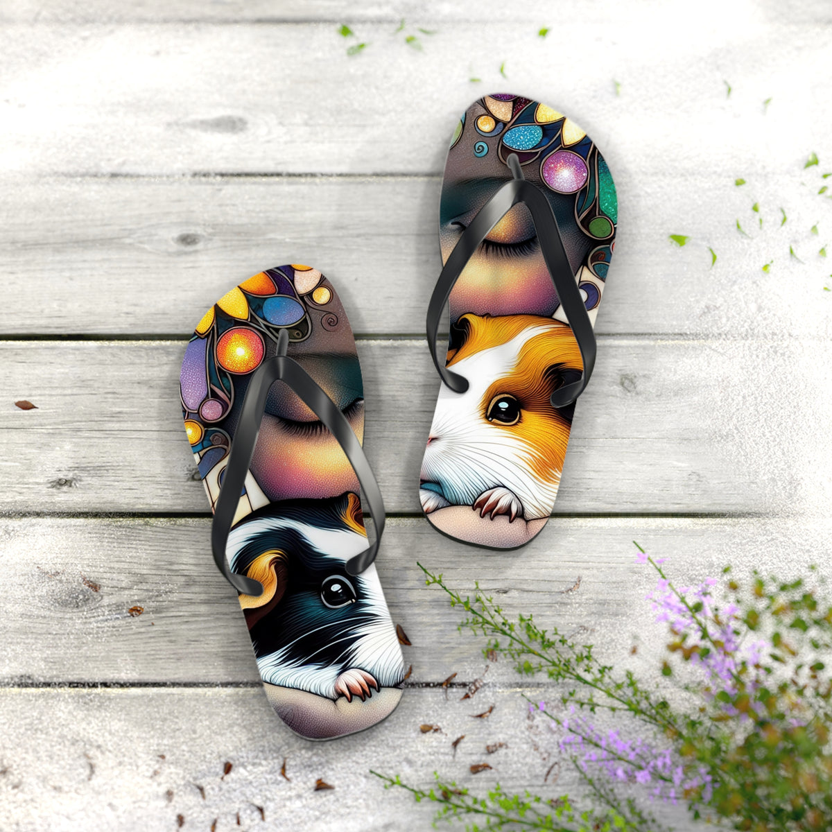 Tropical Duo Guinea Pig Flipflops