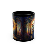 Woodlood Grace Guinea Pig Black Mug