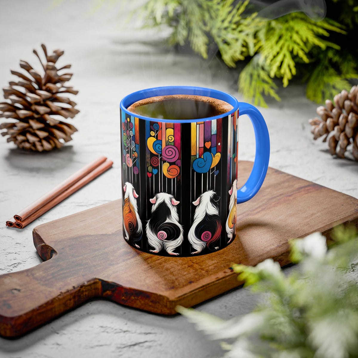 Piggy Butt Lineup - Guinea Pig Mug