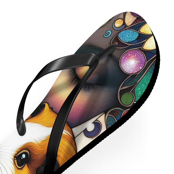 Tropical Piggy Flipflops