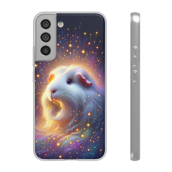 Starlight Wheek Guinea Pig Flexi Phone Case