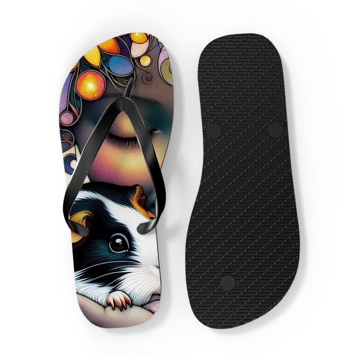 Tropical Piggy Flipflops