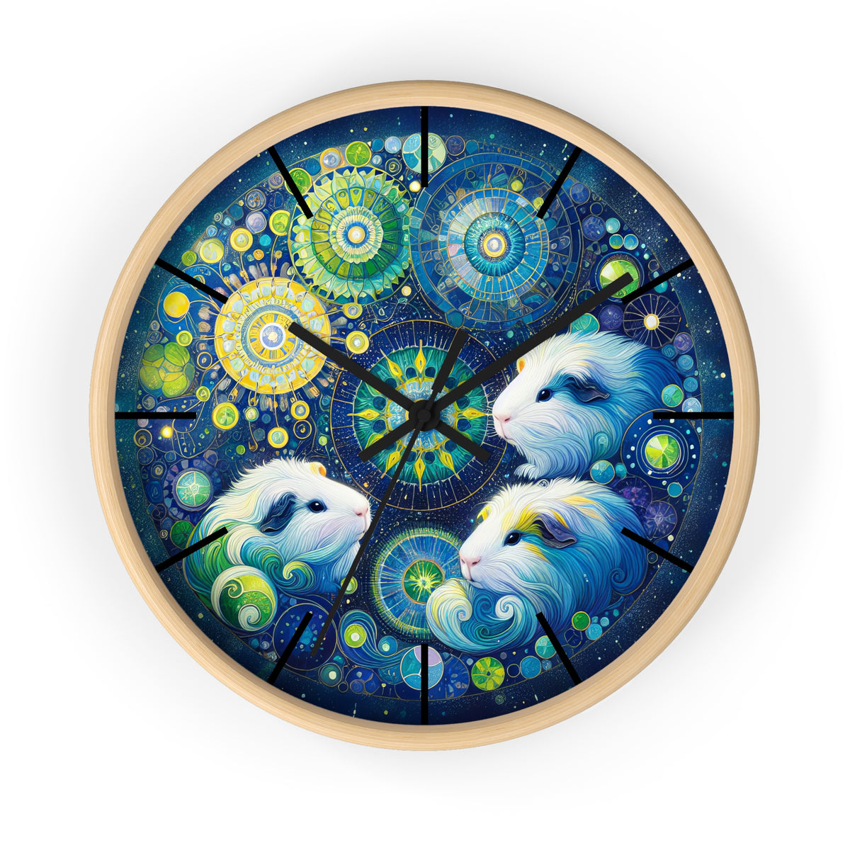 Mandala Treasure Clock