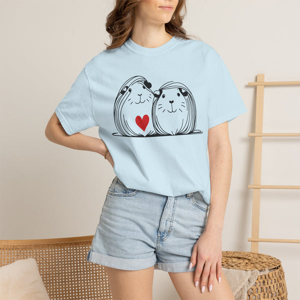 Cavy Heart Companions Guinea Pig Unisex T-Shirt