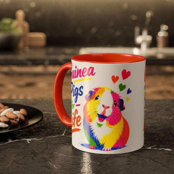Guinea Pigs for Life Pop Guinea Pig Mug