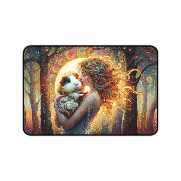 Woodland Grace Guinea Pig Desk Mat