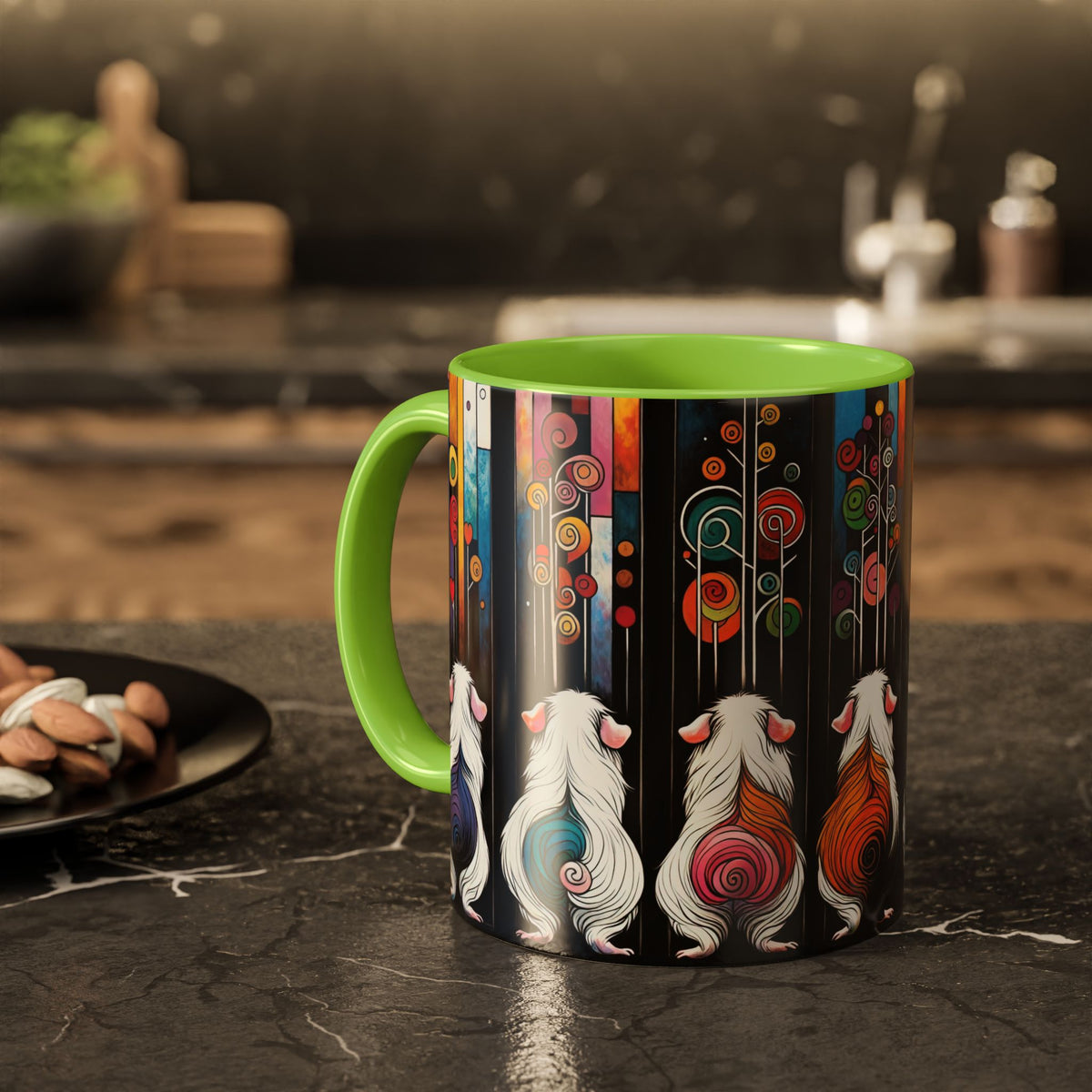 Piggy Butt Lineup - Guinea Pig Mug