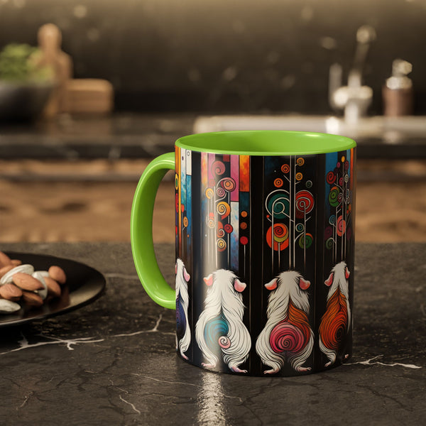 Piggy Butt Lineup - Guinea Pig Mug