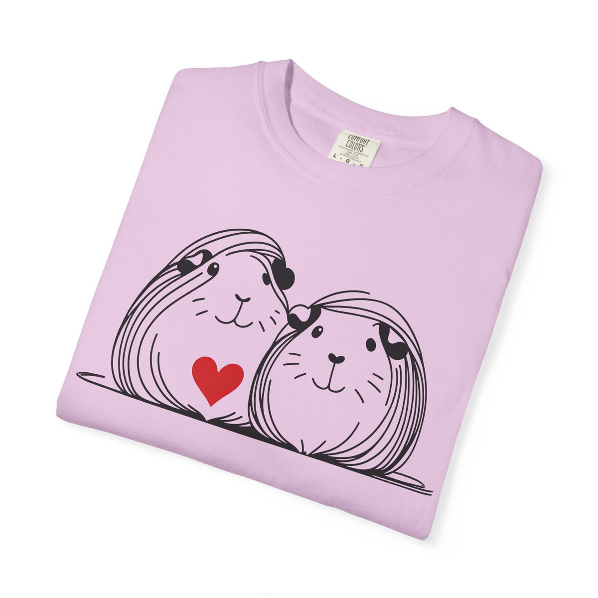 Cavy Heart Companions Guinea Pig Unisex T-Shirt