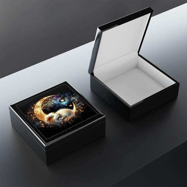 Piggy in the Moon Guinea Pig Jewelry Box