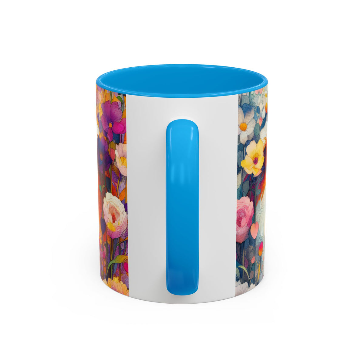 Summer Floral Seasons Guinea Pig Mug
