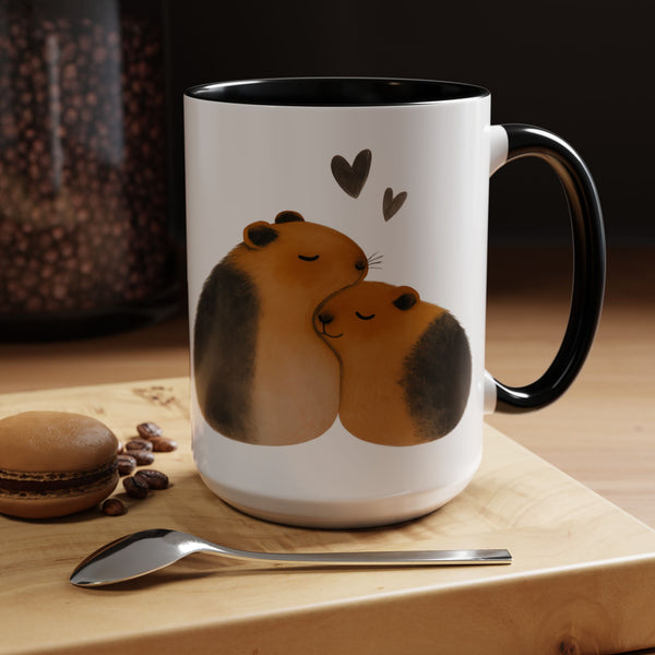 Cuddling Cavies Guinea Pig Mug