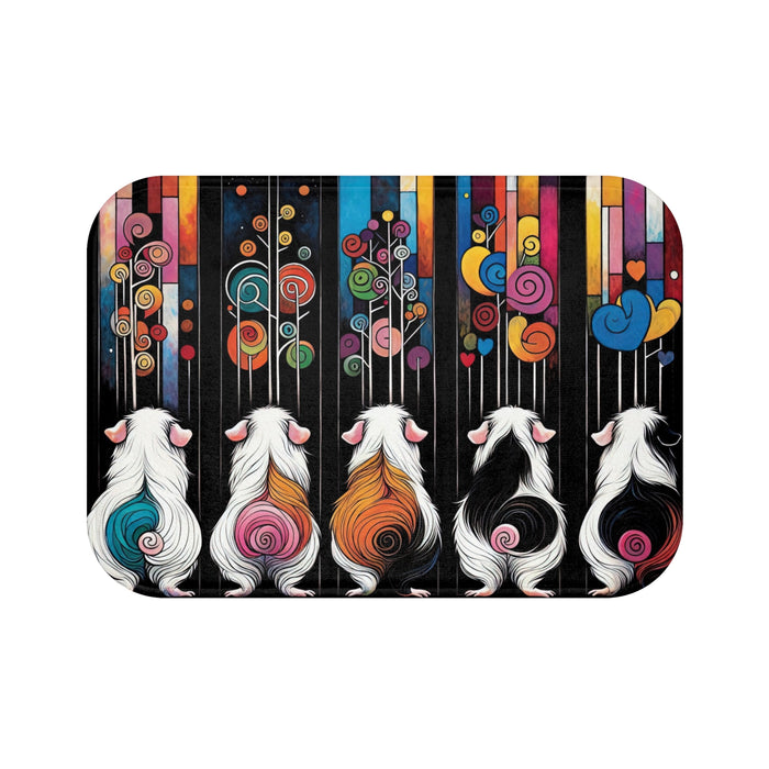 Piggy Butt Lineup Bath Mat