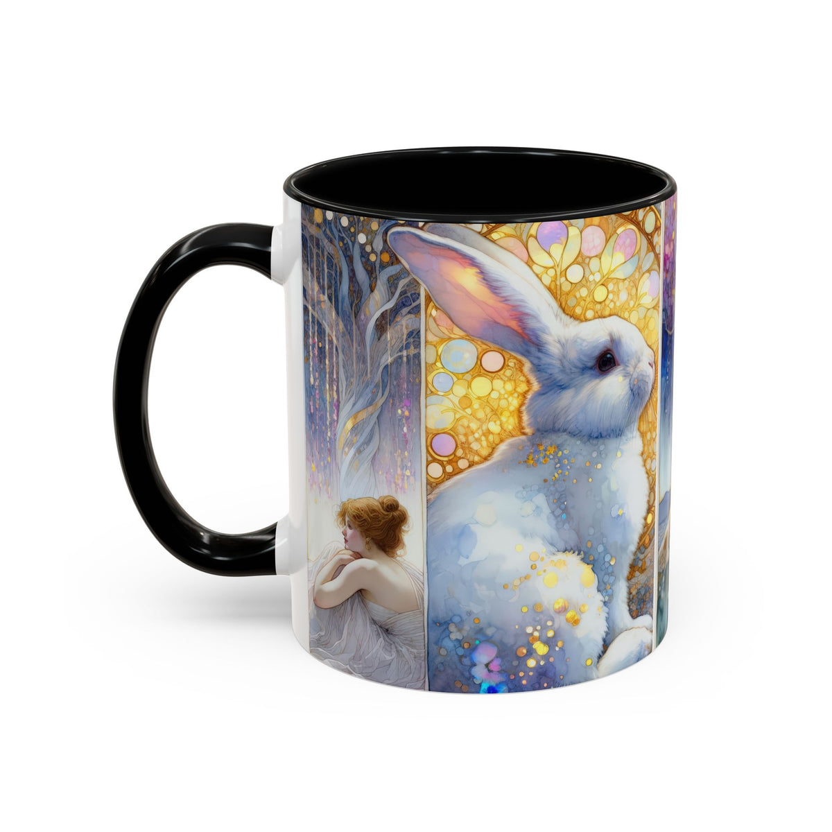 Enchanted Bunny Rabbit Coffee Mug