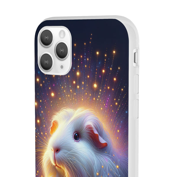 Starlight Wheek Guinea Pig Flexi Phone Case