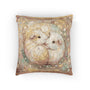 Piggy Cuddles Woven Pillow