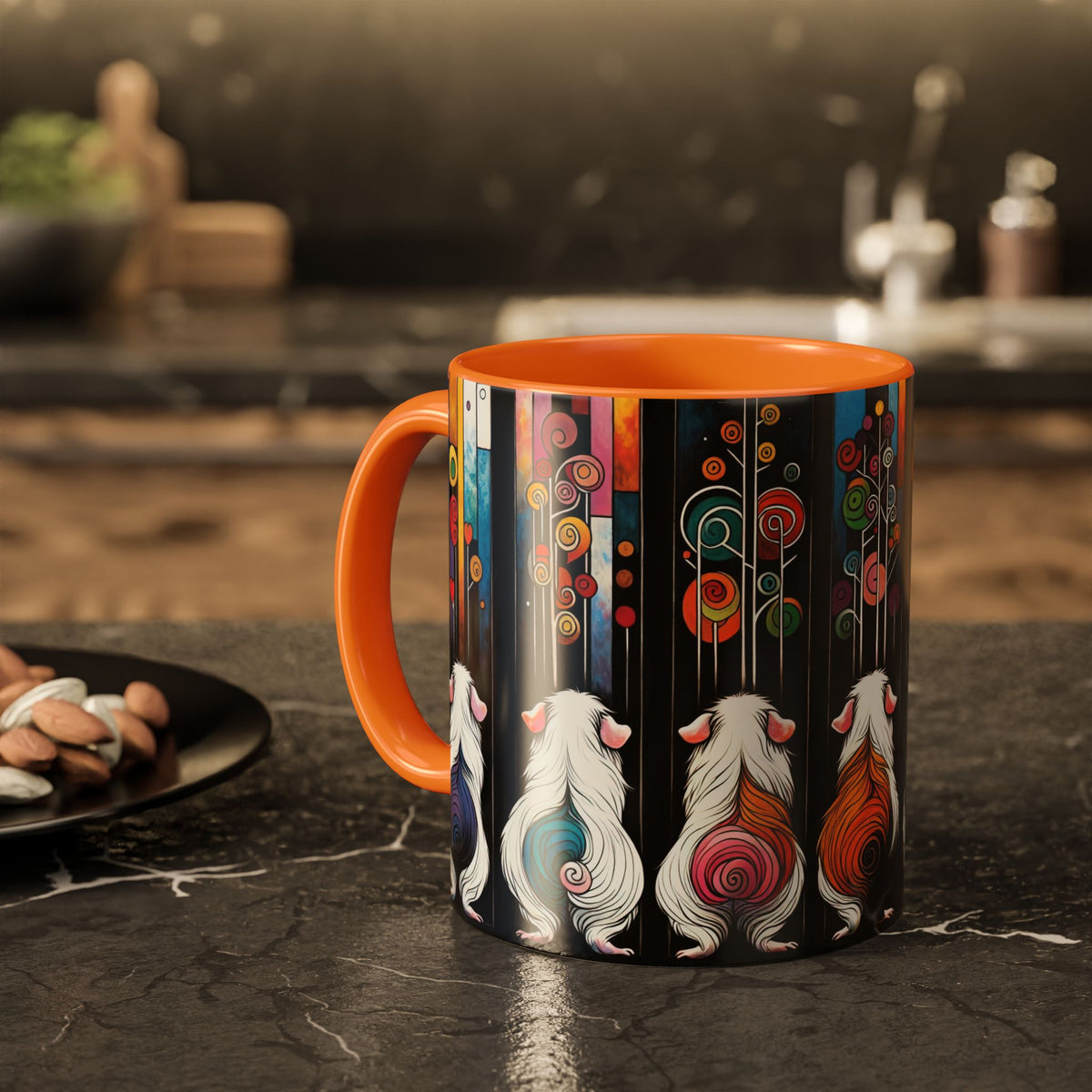 Piggy Butt Lineup - Guinea Pig Mug