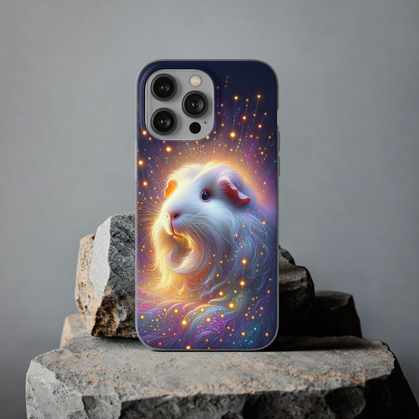 Starlight Wheek Guinea Pig Flexi Phone Case