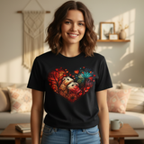 Midnight Tropic Guinea Pig Unisex T-Shirt – image 2