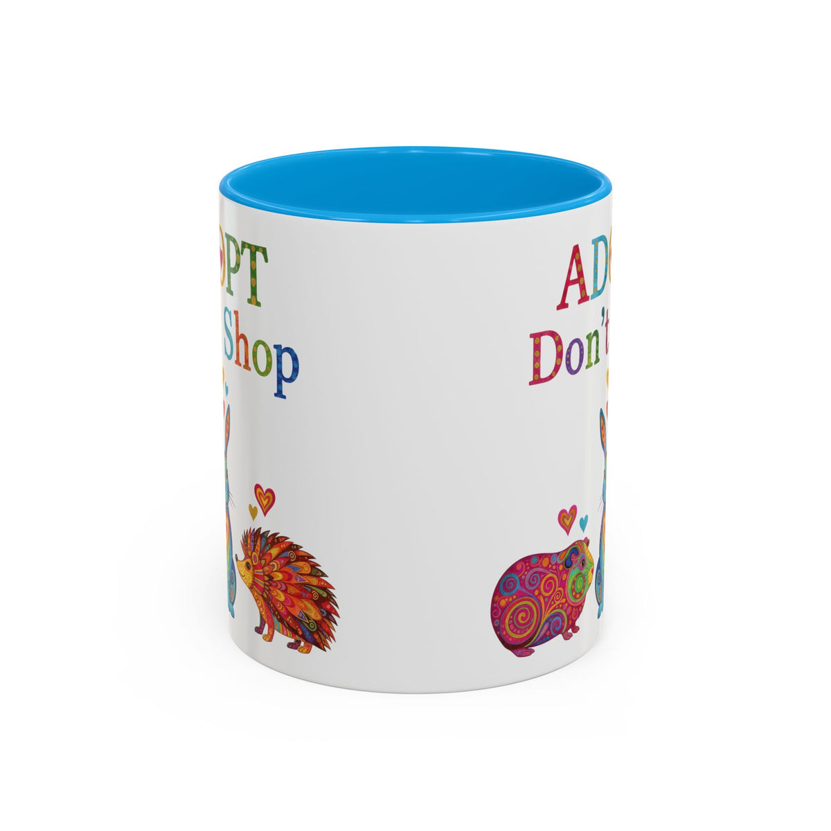Guinea Pig Mug - Adopt Don't Shop - Boho