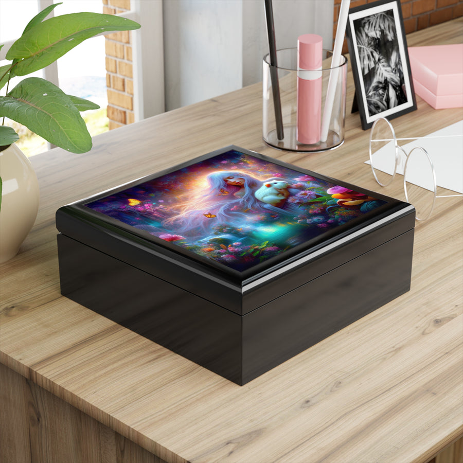 Guardian of Eden Guinea Pig Jewelry Box