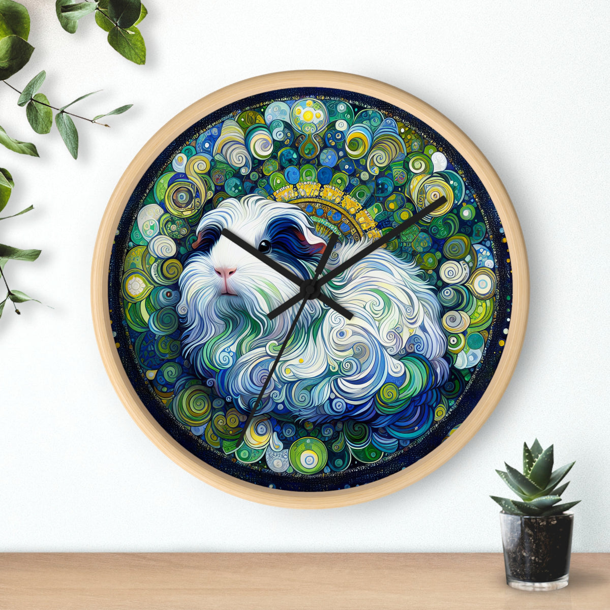 Cool Jeweled Mandala Clock