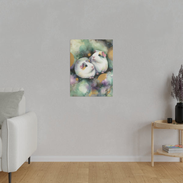 Precious Pig-appeal on Stretched Canvas