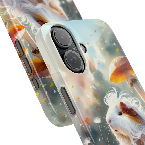 Dandelion Daze Guinea Pig Slim iPhone Case