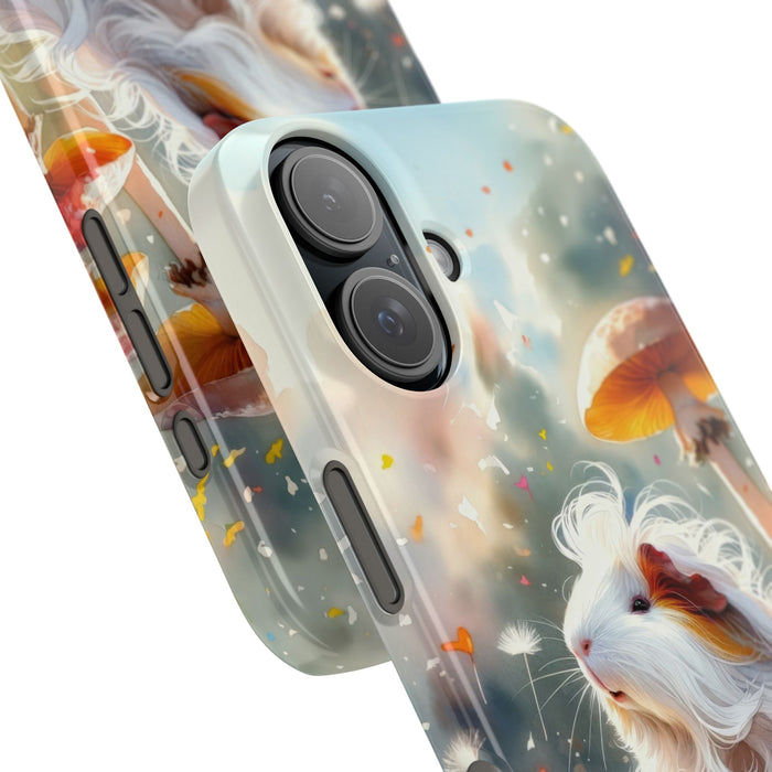 Dandelion Daze Guinea Pig Slim iPhone Case