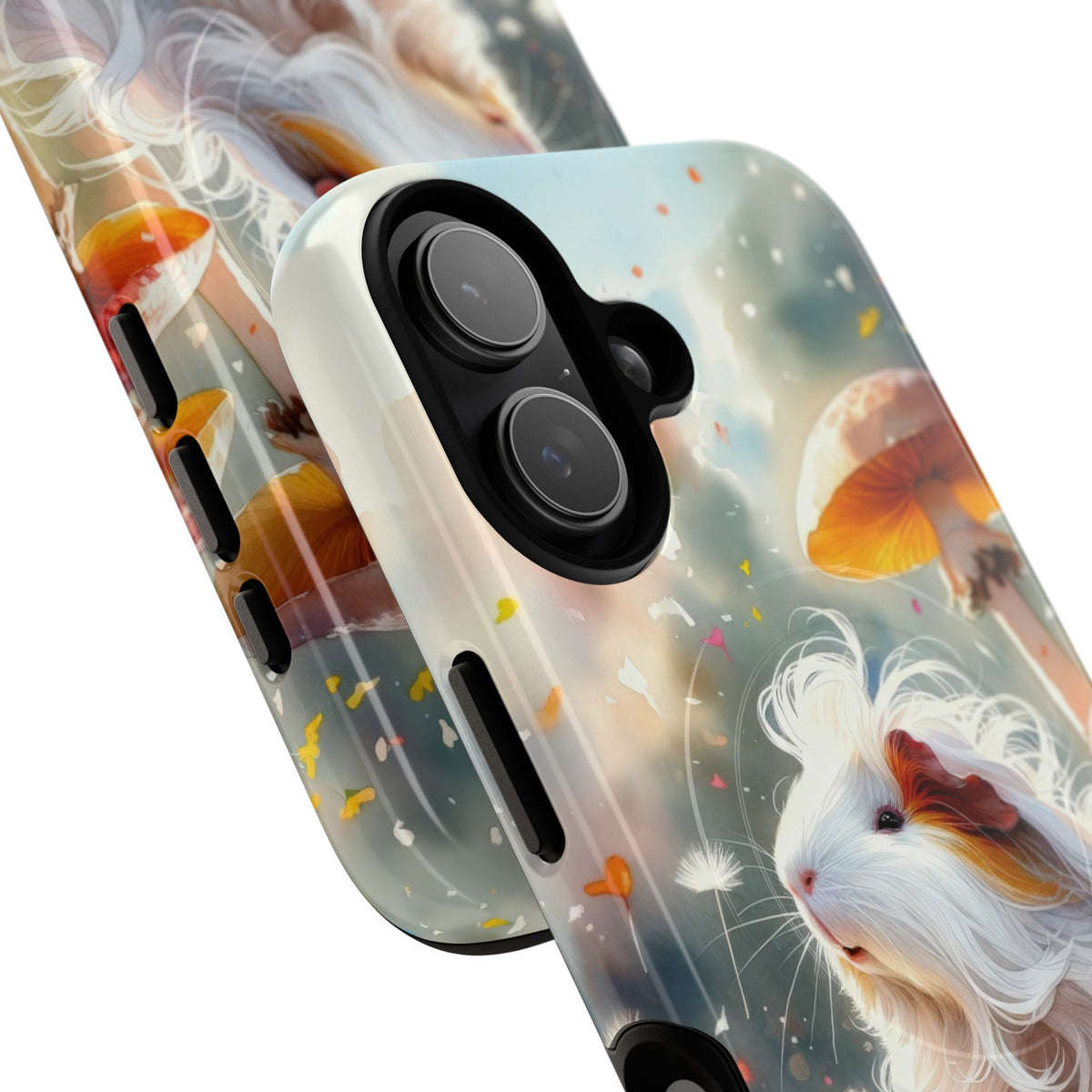 Dandelion Daze Guinea Pig Tough Magnetic iPhone Case