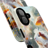 Dandelion Daze Guinea Pig Tough Magnetic iPhone Case