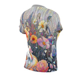 Radiant in Bloom Guinea Pig All-Over Print Tee – image 4