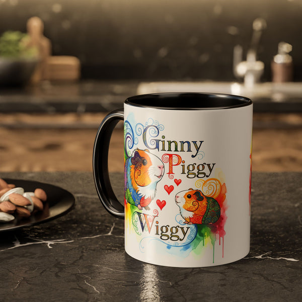 Cheery Ginny Piggy Wiggy Guinea Pig Mug