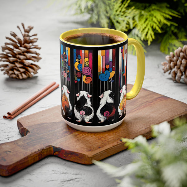 Piggy Butt Lineup - Guinea Pig Mug