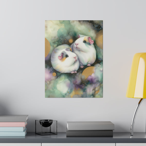 Precious Pig-appeal on Stretched Canvas