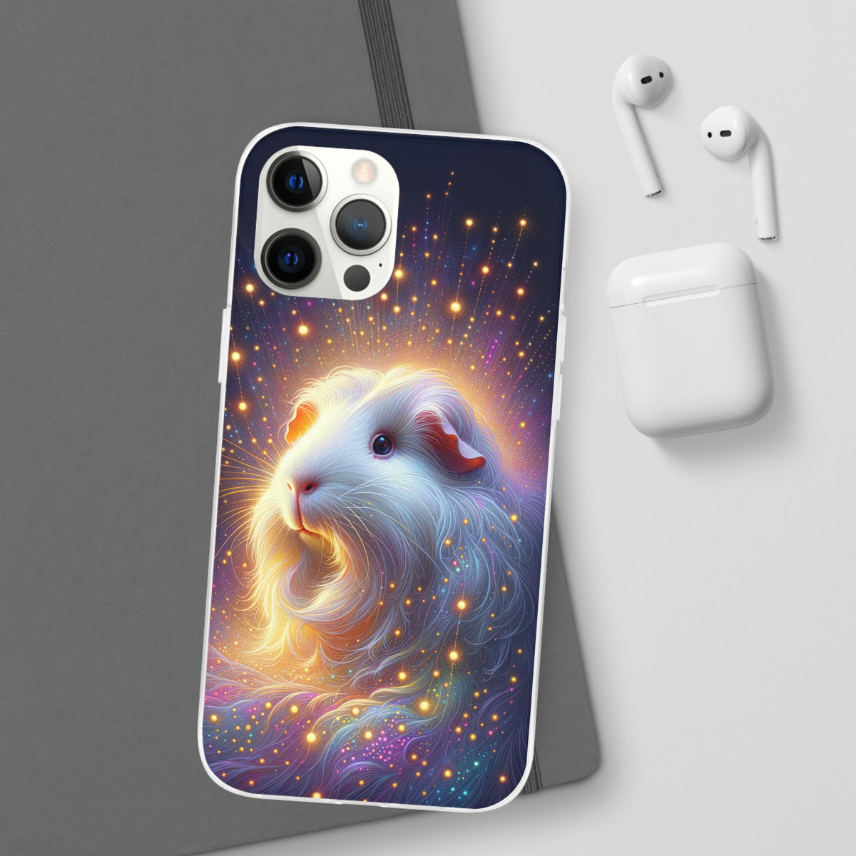 Starlight Wheek Guinea Pig Flexi Phone Case