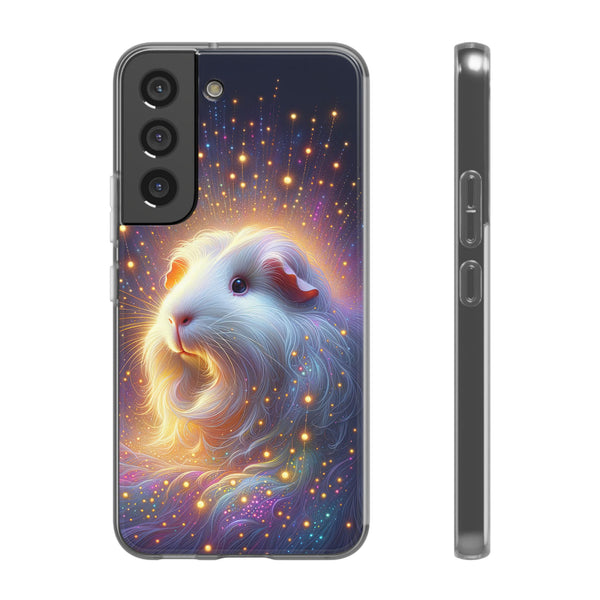 Starlight Wheek Guinea Pig Flexi Phone Case
