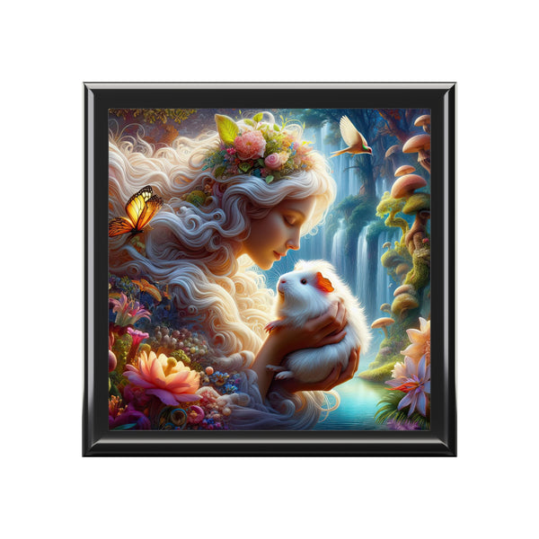 The Whispering Cavy Goddess Guinea Pig Jewelry Box