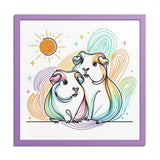 Sunny Piggy Vibes Framed Guinea Pig Wall Art – image 9