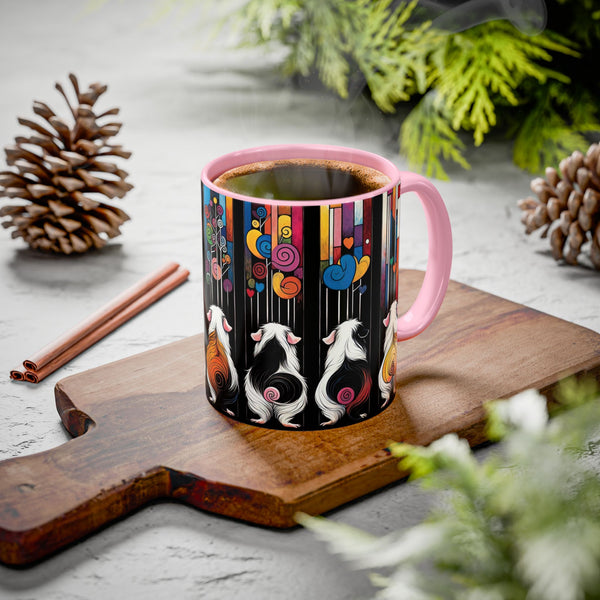 Piggy Butt Lineup - Guinea Pig Mug